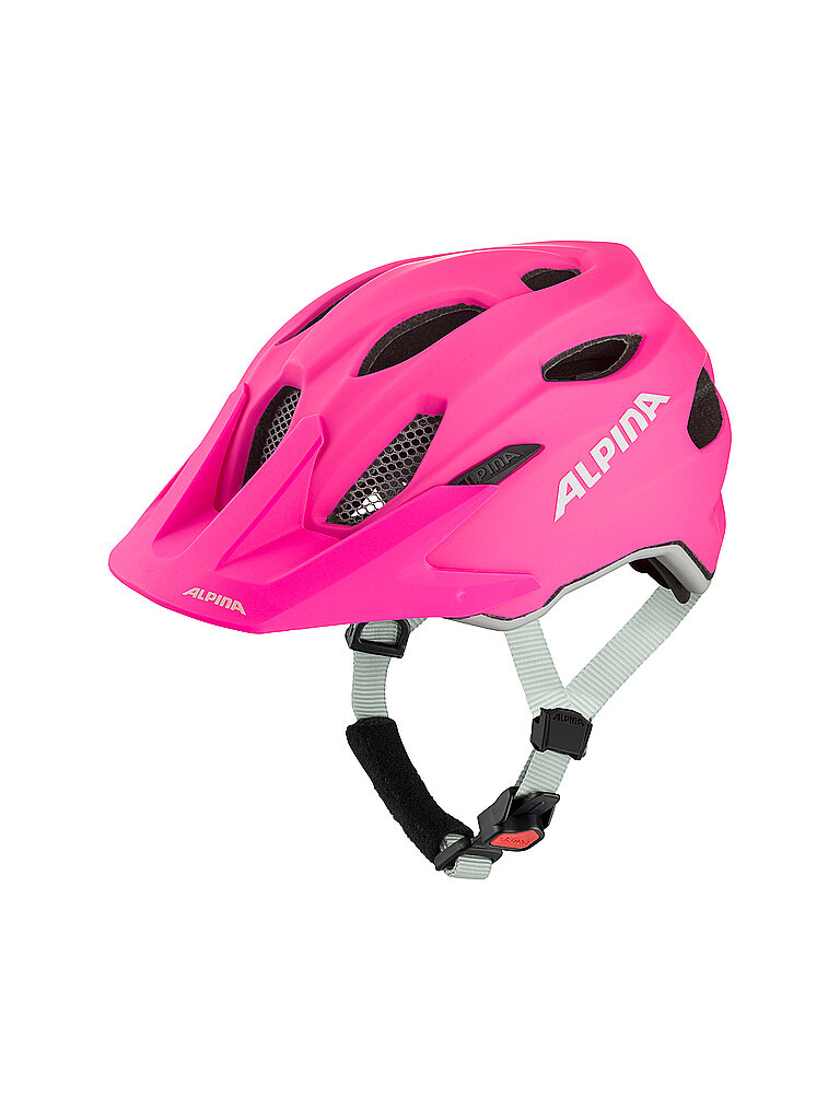 ALPINA Kinder Fahrradhelm Carapax Junior pink