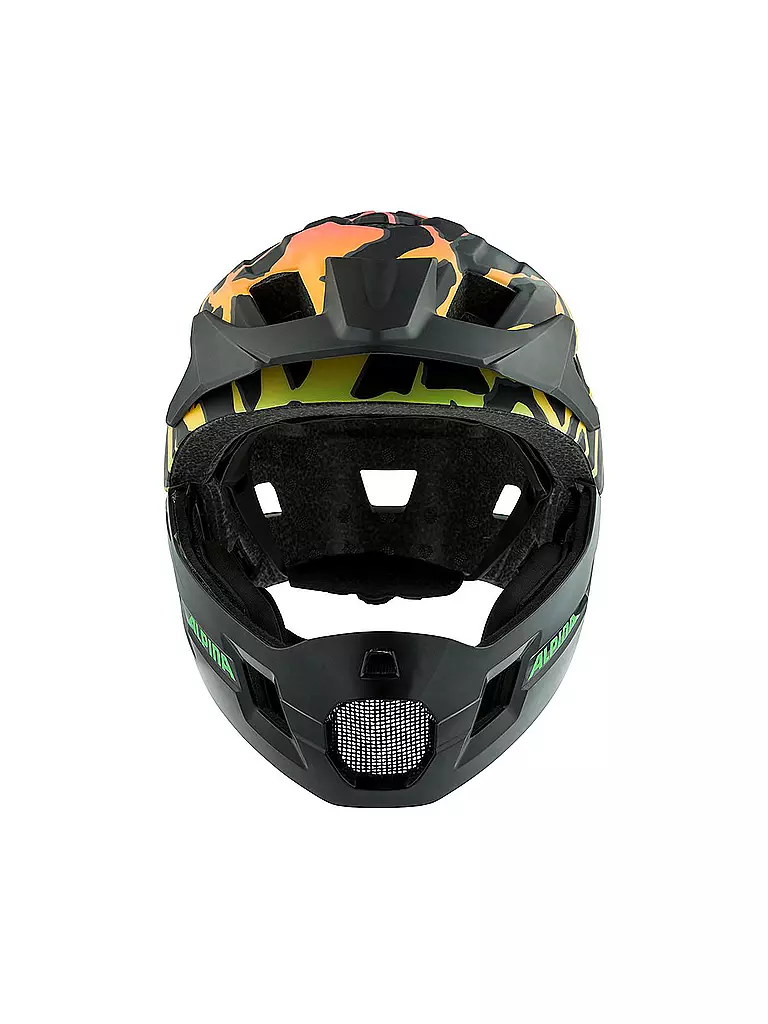 ALPINA | Kinder Fullface MTB-Helm Rupi | schwarz