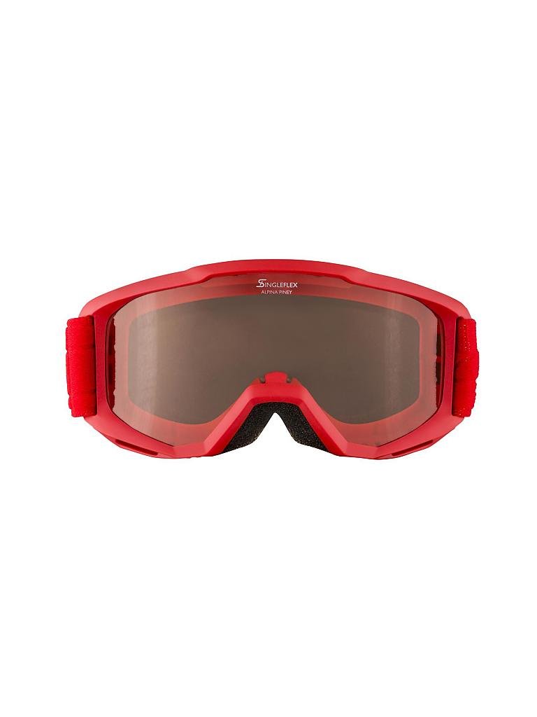 ALPINA | Kinder Skibrille Piney SH | rot