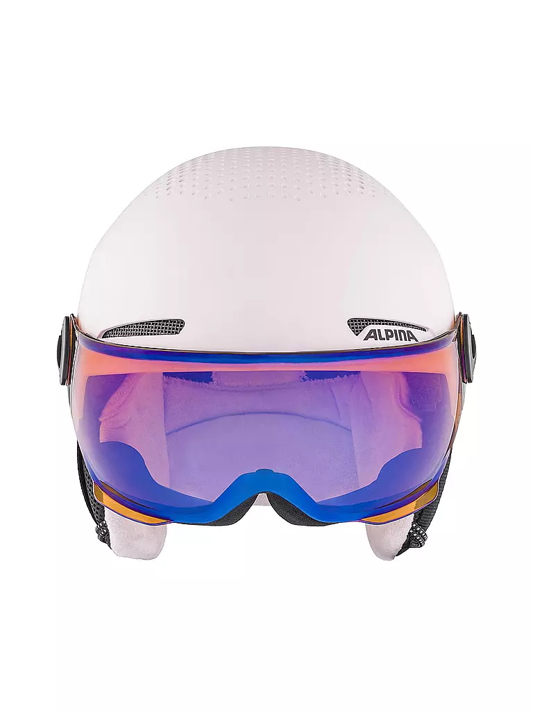 ALPINA | Kinder Skihelm Zupo Visor Q-Lite JR | Rosa