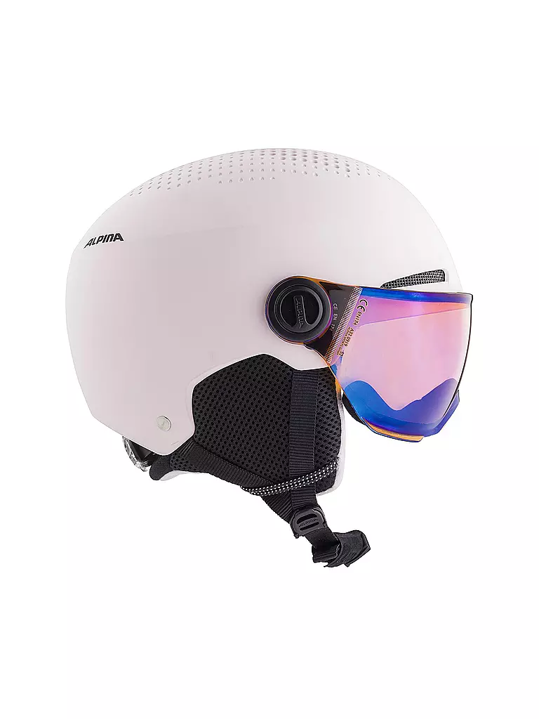 ALPINA | Kinder Skihelm Zupo Visor Q-Lite JR | Rosa