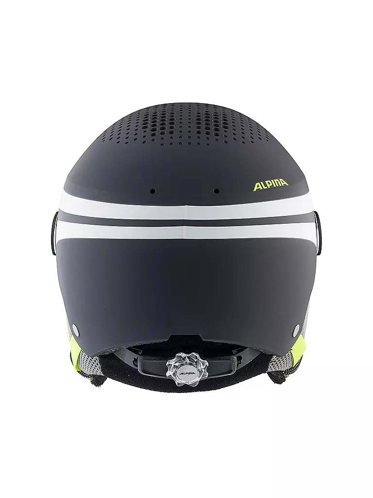 ALPINA | Kinder Skihelm Zupo Visor Q-Lite | grau