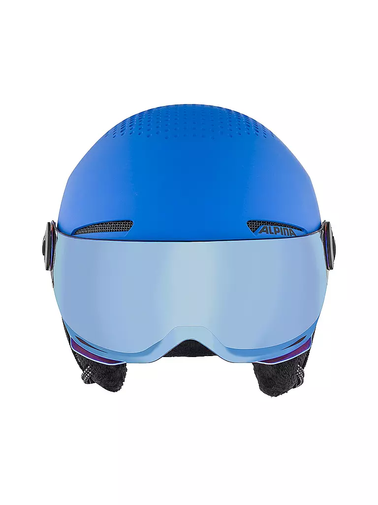 ALPINA | Kinder Skihelm Zupo Visor Q-Lite | blau