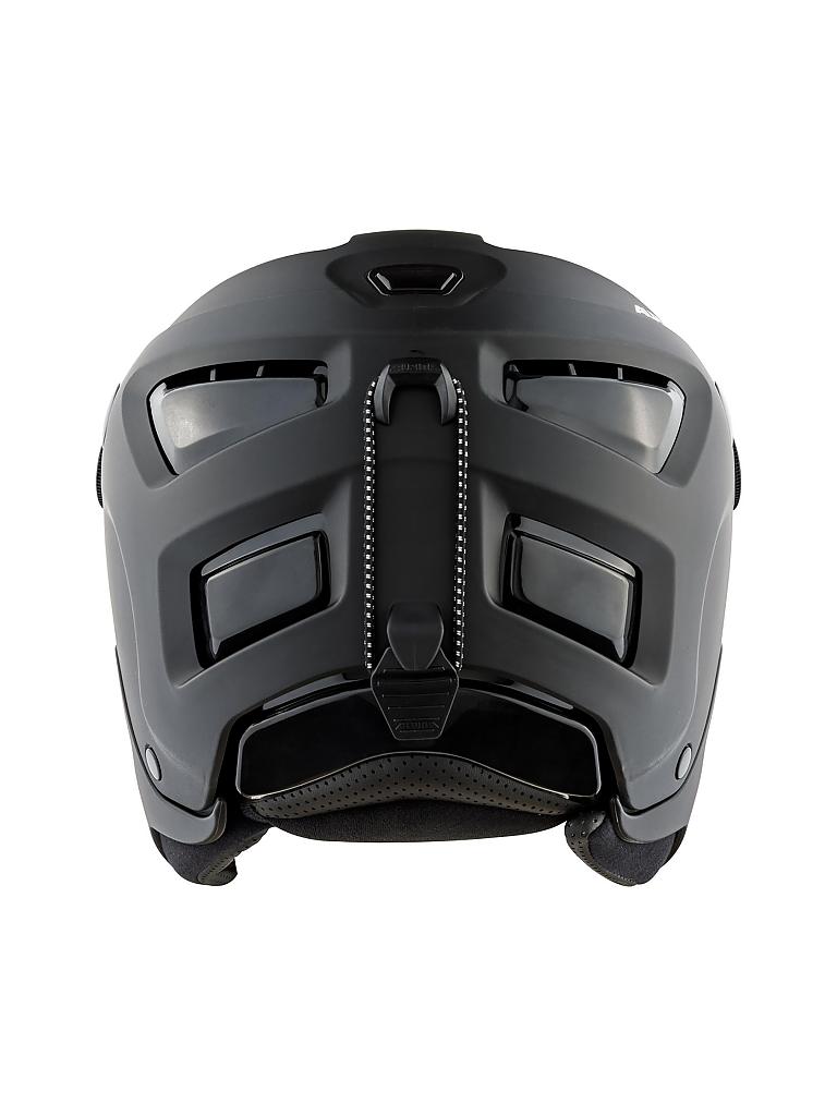 ALPINA | Skihelm Attelas Visor QVM | schwarz