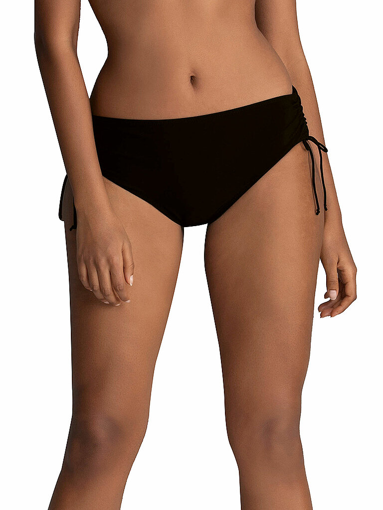 Anita Bikinihose Raffung Polyamid Black