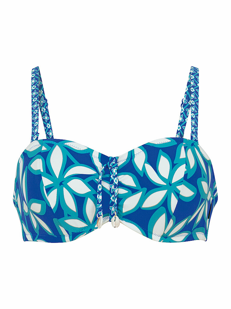 ANITA Damen Bikinioberteil RF-Beach Blossom blau | 38C