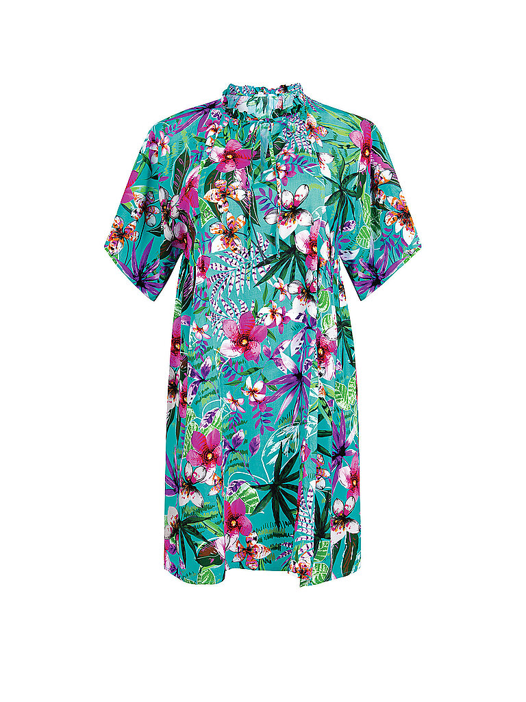 Damen Kleid Aloha Tahiti türkis S/M W