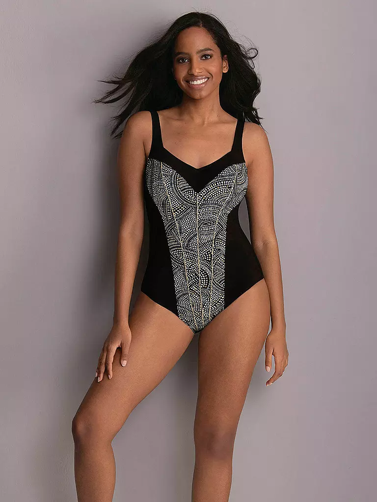 ANITA | Damen Badeanzug Teresa | schwarz
