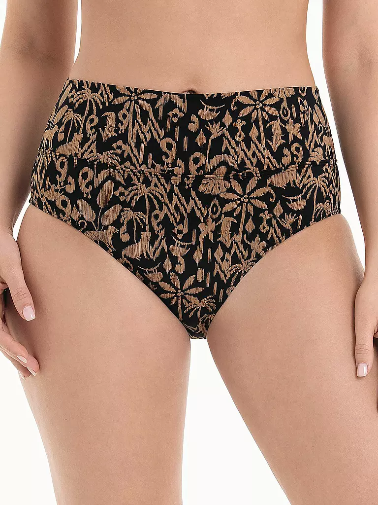 ANITA | Damen Bikinihose Secret Jungle | braun