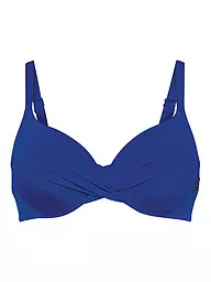 ANITA | Damen Bikinioberteil Shiny Basics | blau