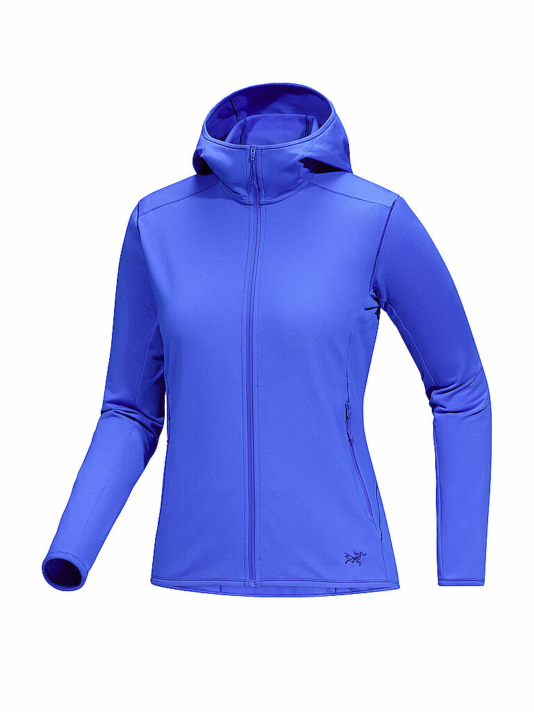 ARCTERYX Damen Fleecejacke Kyanite LT Hoodie blau | M
