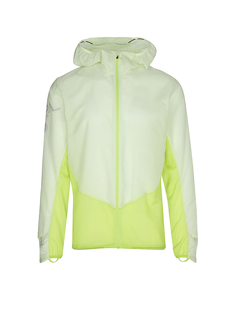 Arcteryx Windjacke Norvan Hoodie Polyester Creme