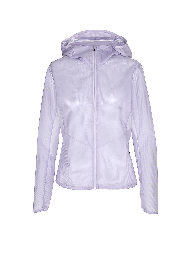 Arcteryx Windjacke Norvan Hoodie 100% Polyester Lila