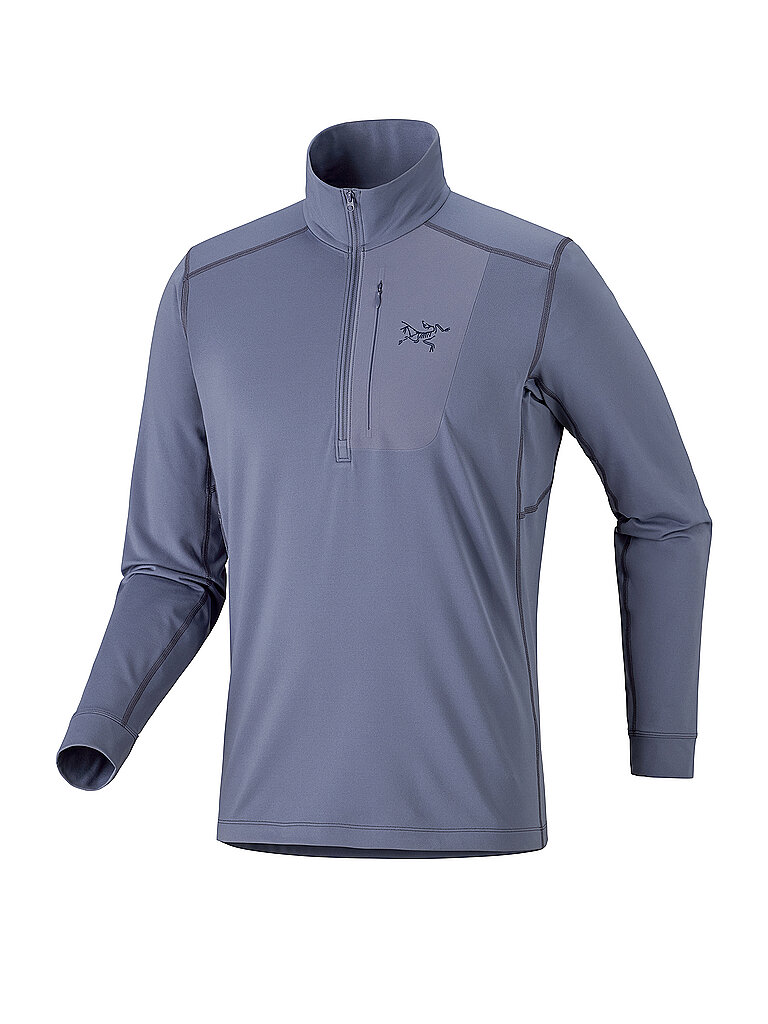 ARCTERYX Herren Unterzieh Zipshirt RHO LT grau | L