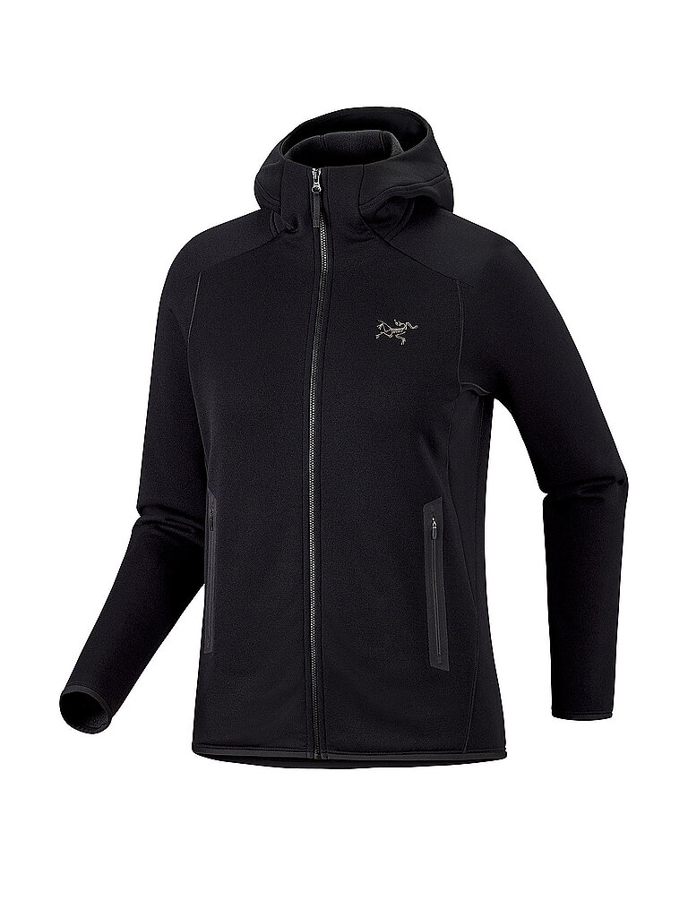 ARCTERYX Damen Fleecejacke Kyanite Hoodie schwarz | XS
