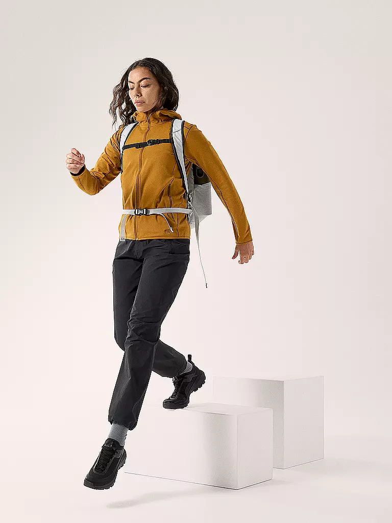 ARCTERYX | Damen Fleecejacke Kyanite LT Hoodie | gelb