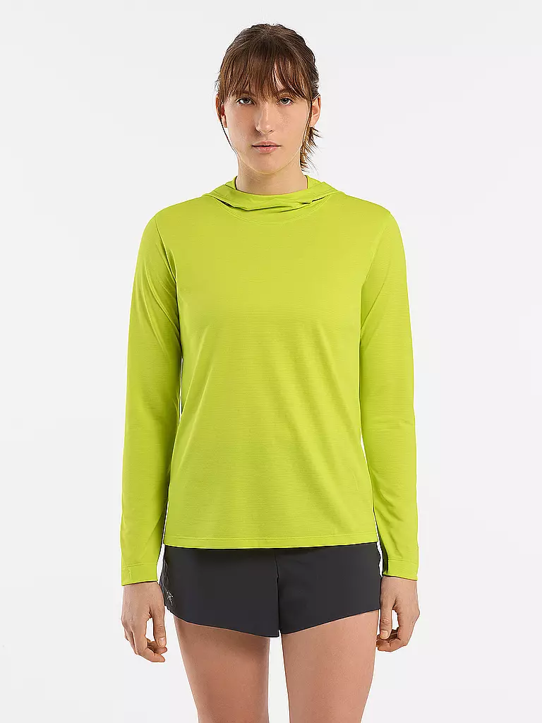 ARCTERYX | Damen Funktionshoodie Taema Hoodie | gelb