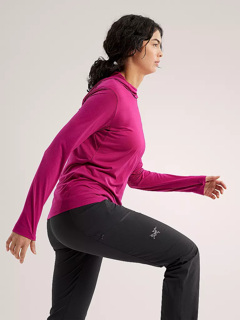 ARCTERYX | Damen Funktionshoodie Taema Hoodie | pink