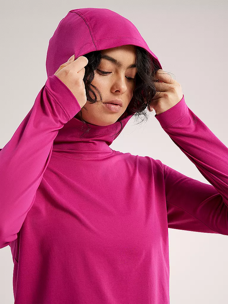 ARCTERYX | Damen Funktionshoodie Taema Hoodie | grau