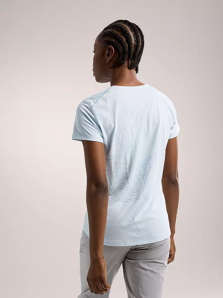 ARCTERYX | Damen Funktionsshirt Taema Arc’Bird  | hellblau