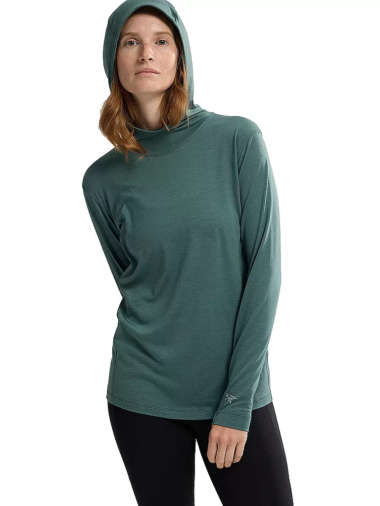 ARCTERYX | Damen Hoodie Lana Merino  | grün