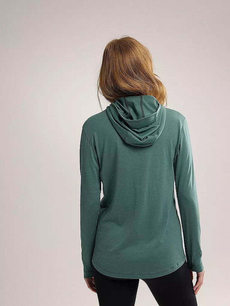 ARCTERYX | Damen Hoodie Lana Merino  | grün