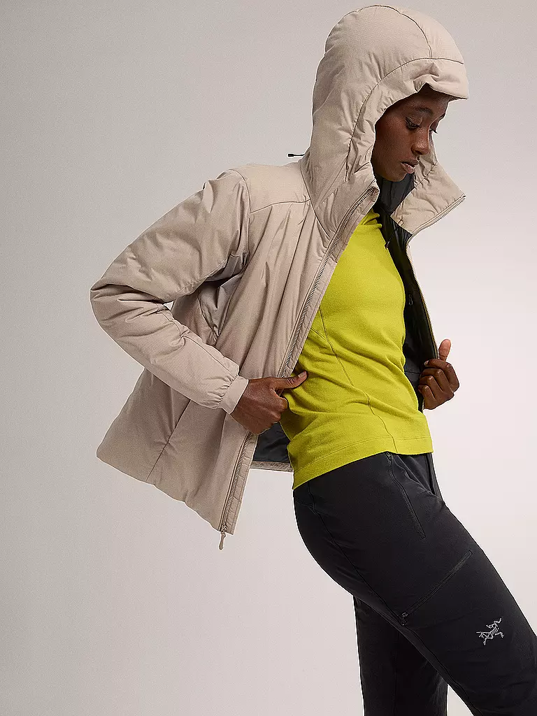 ARCTERYX | Damen Isojacke Atom Heavyweight Hoodie | beige