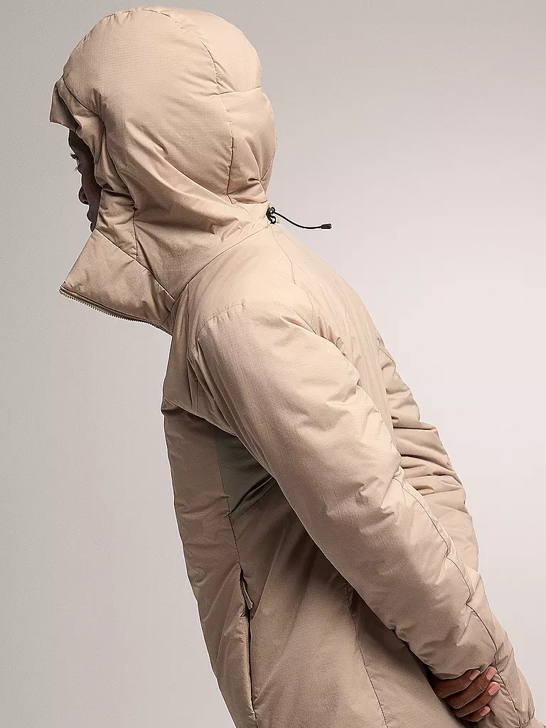 ARCTERYX | Damen Isojacke Atom Heavyweight Hoodie | beige