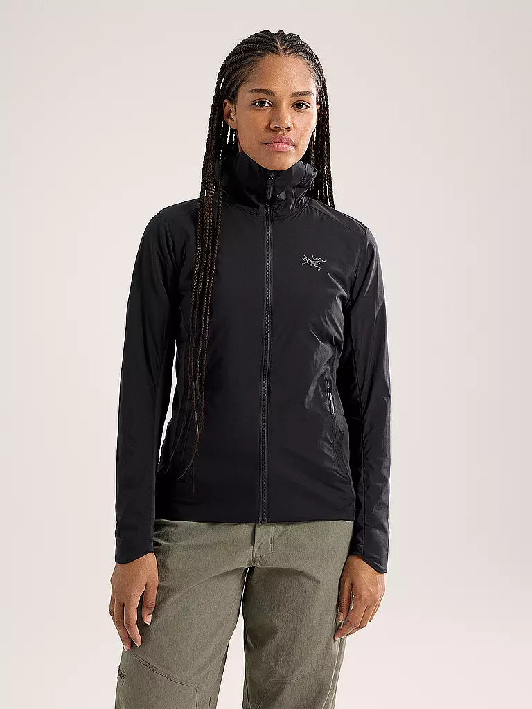 ARCTERYX | Damen Isojacke Atom Lightweight Hoodie | schwarz