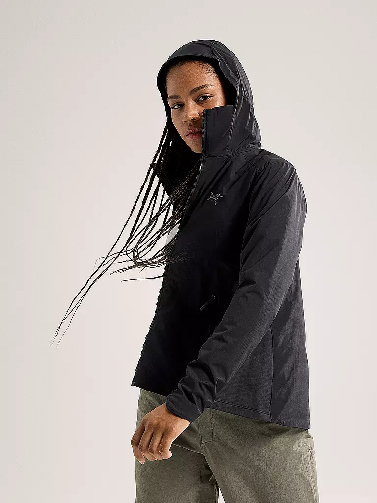 ARCTERYX | Damen Isojacke Atom Lightweight Hoodie | schwarz