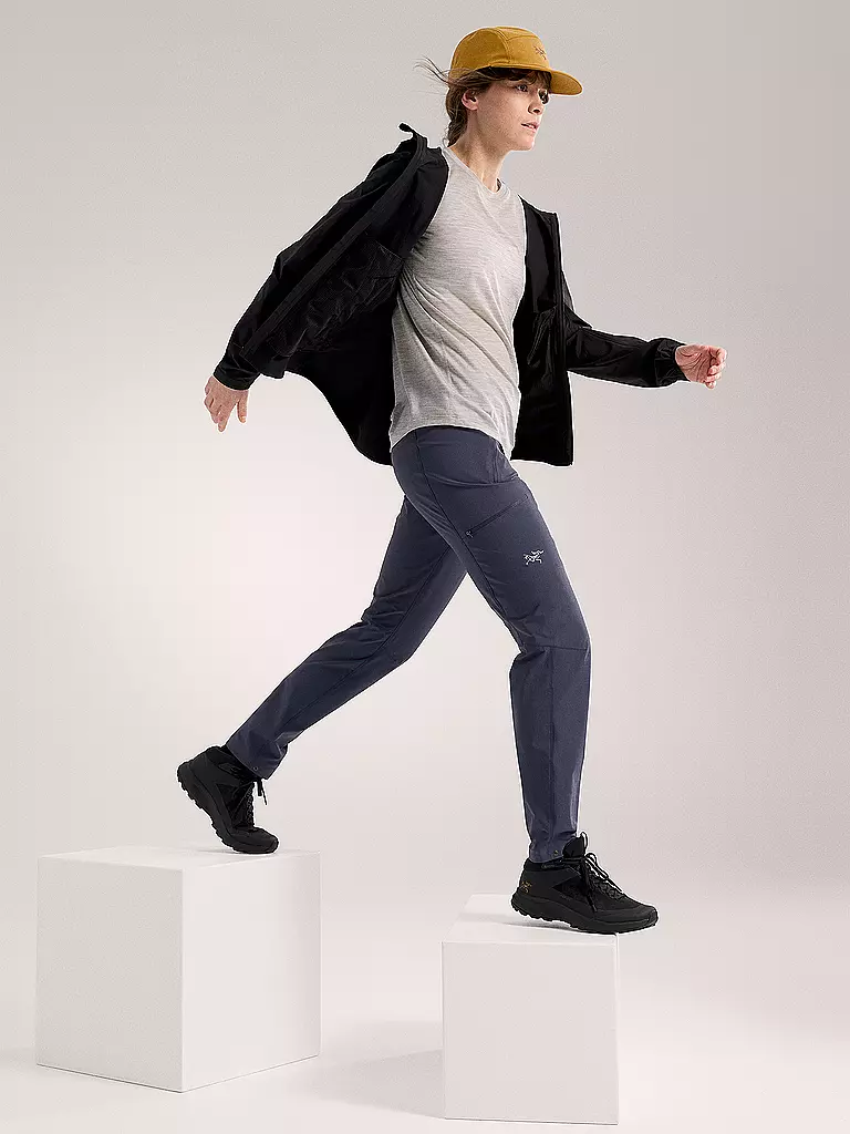 ARCTERYX | Damen Softshell Wanderhose Gamma LT | dunkelblau