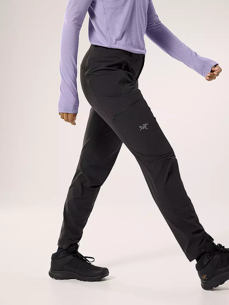ARCTERYX | Damen Softshell Wanderhose Gamma LT | schwarz