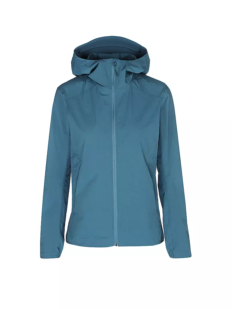 ARCTERYX | Damen Softshelljacke Gamma Lightweight Hoodie | petrol