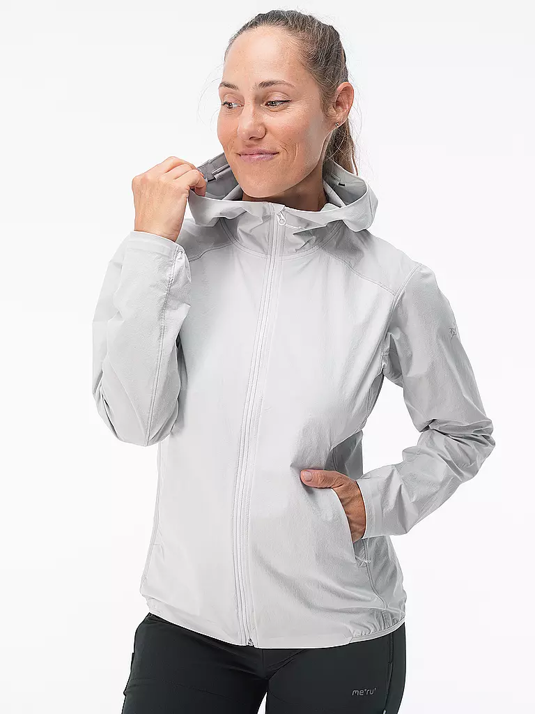 ARCTERYX | Damen Softshelljacke Gamma Lightweight Hoodie | weiss