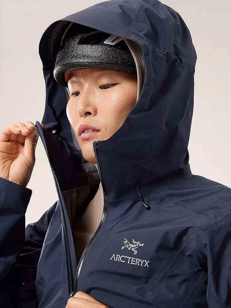 ARCTERYX | Damen Wanderjacke Beta LT GTX 3L Hoodie | dunkelblau