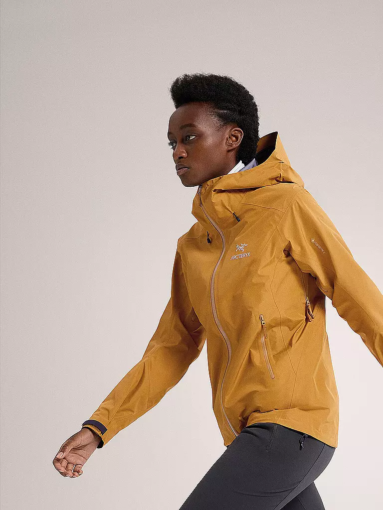 ARCTERYX | Damen Wanderjacke Beta LT GTX 3L Hoodie | braun