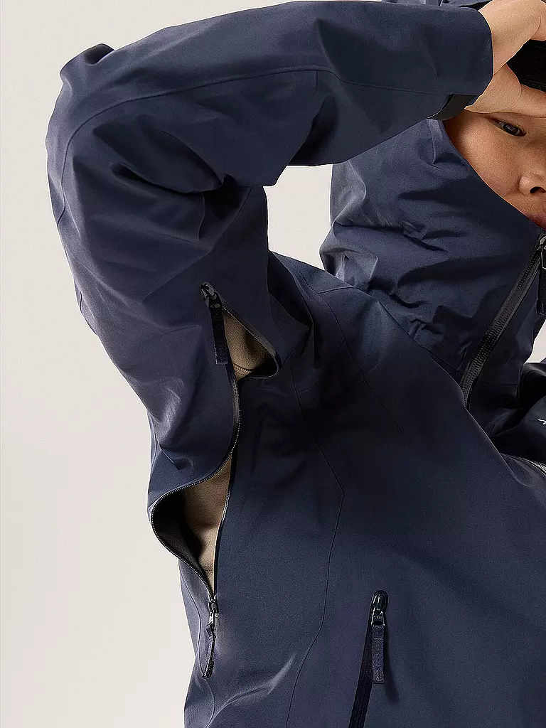ARCTERYX | Damen Wanderjacke Beta LT GTX 3L Hoodie | dunkelblau