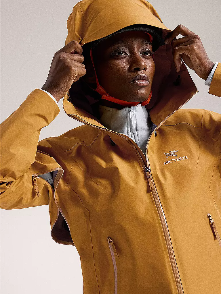 ARCTERYX | Damen Wanderjacke Beta LT GTX 3L Hoodie | braun
