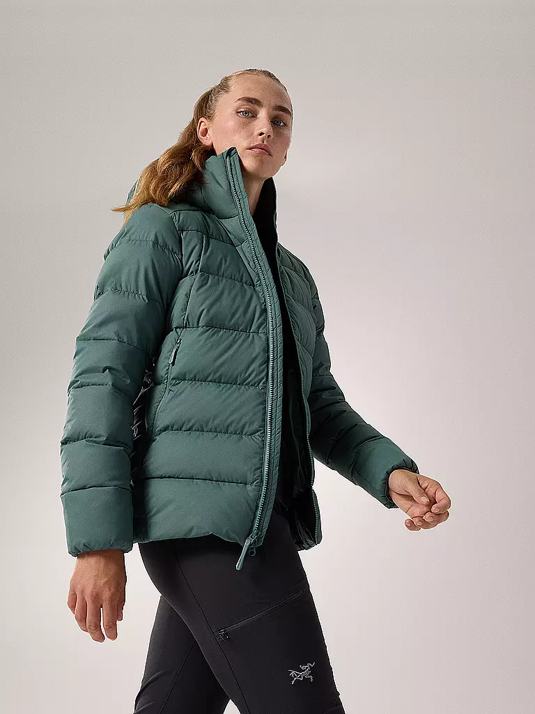 ARCTERYX | Damen Winterjacke Thorium Down Hoodie | grün