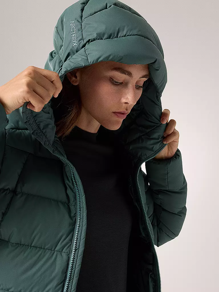 ARCTERYX | Damen Winterjacke Thorium Down Hoodie | grün