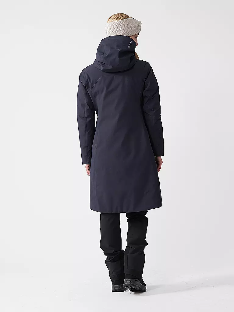 ARCTERYX | Damen Wintermantel Patera Down 2L GTX Hoodie | dunkelblau