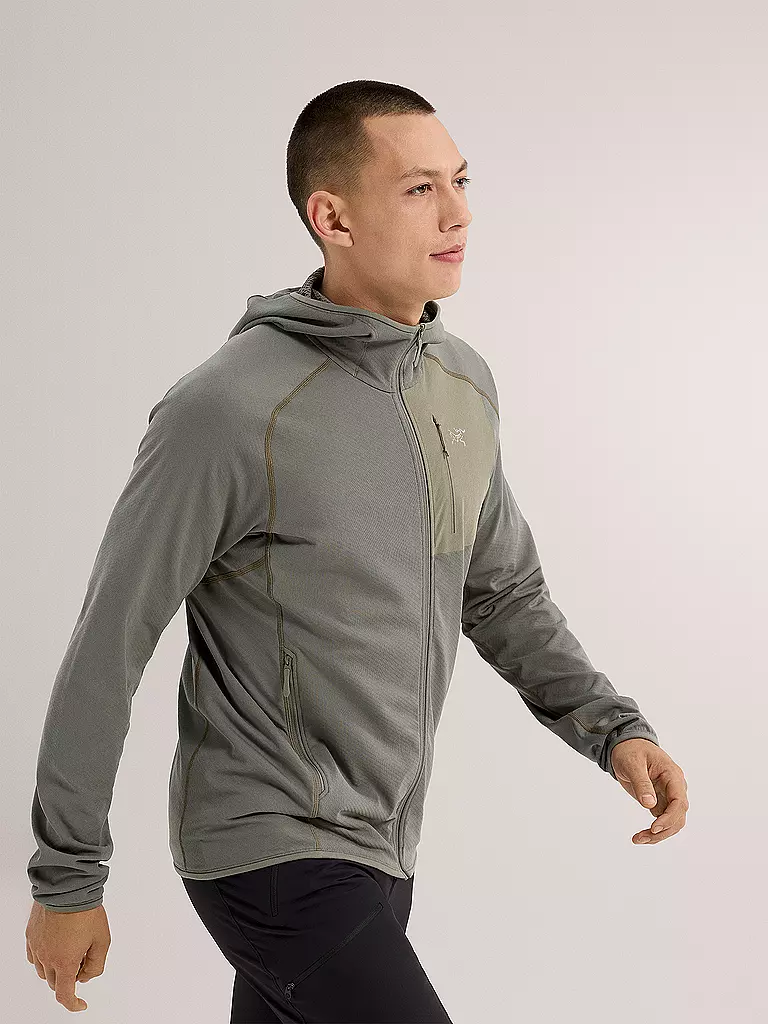 ARCTERYX | Herren Fleecejacke Delta Hoodie | beige