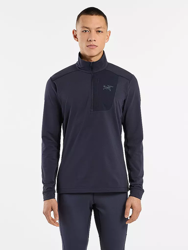 ARCTERYX | Herren Funktions Zipshirt RHO LT | dunkelblau