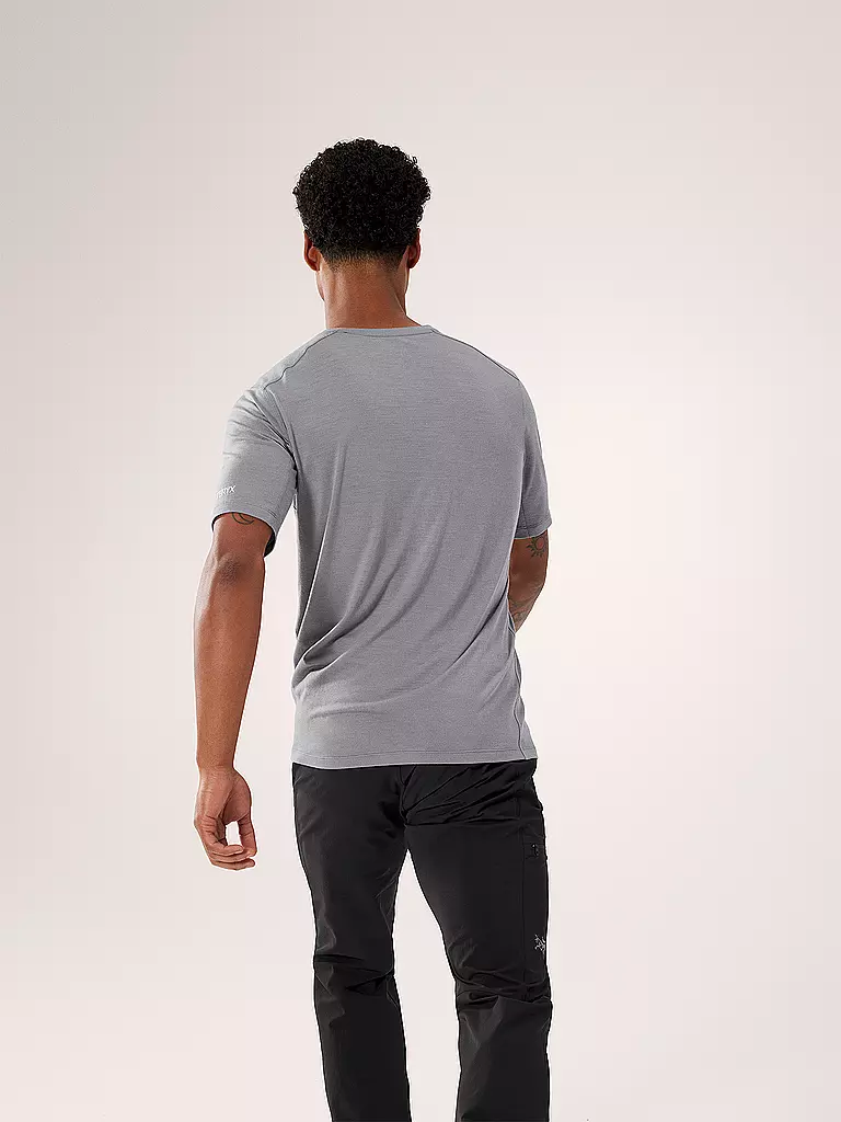 ARCTERYX | Herren Funktionsshirt Ionia Merino Wool Logo | grau