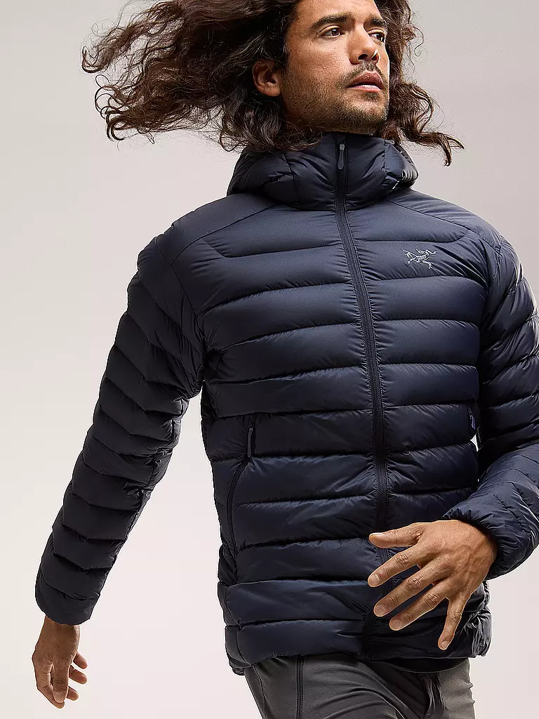 ARCTERYX | Herren Isojacke Cerium Down Hoodie | dunkelblau