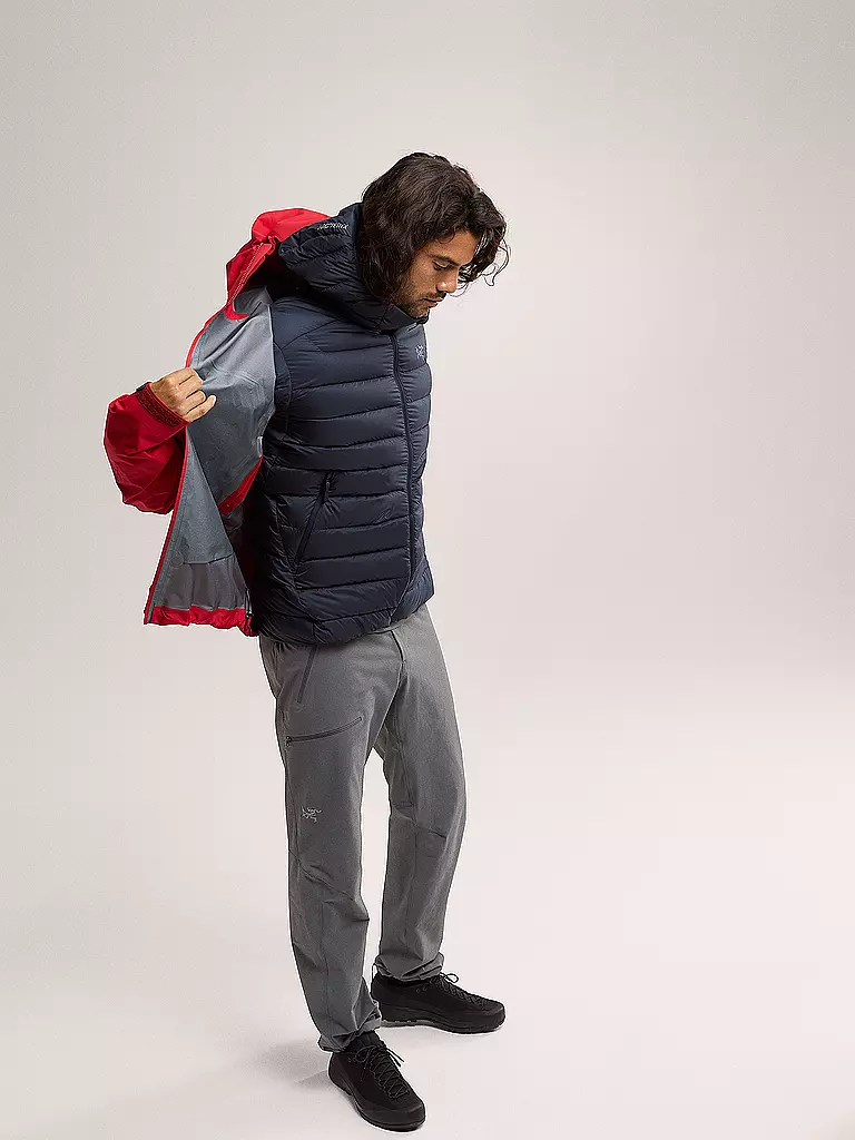 ARCTERYX | Herren Isojacke Cerium Down Hoodie | dunkelblau