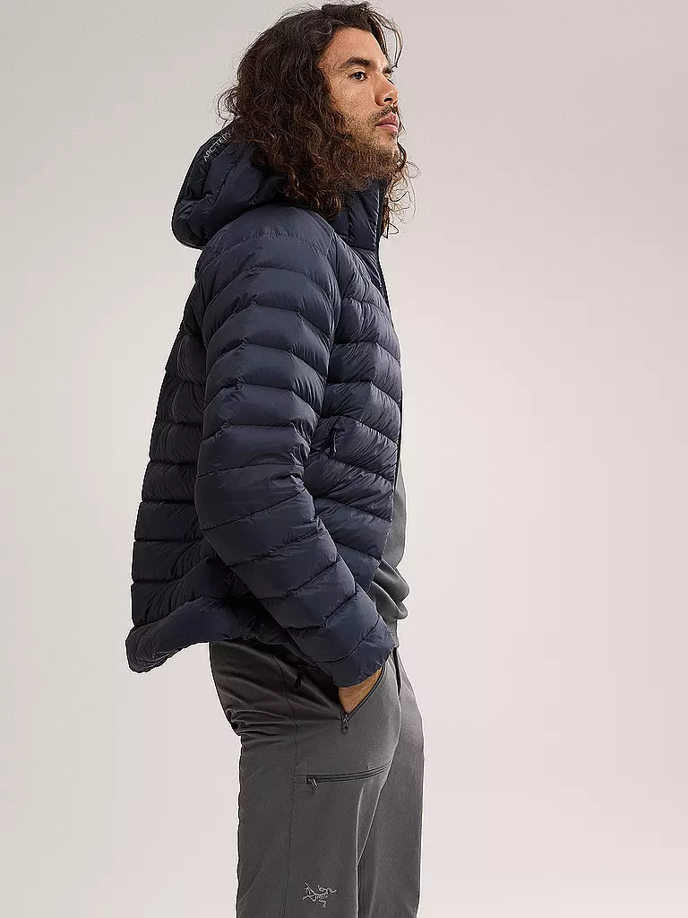 ARCTERYX | Herren Isojacke Cerium Down Hoodie | dunkelblau