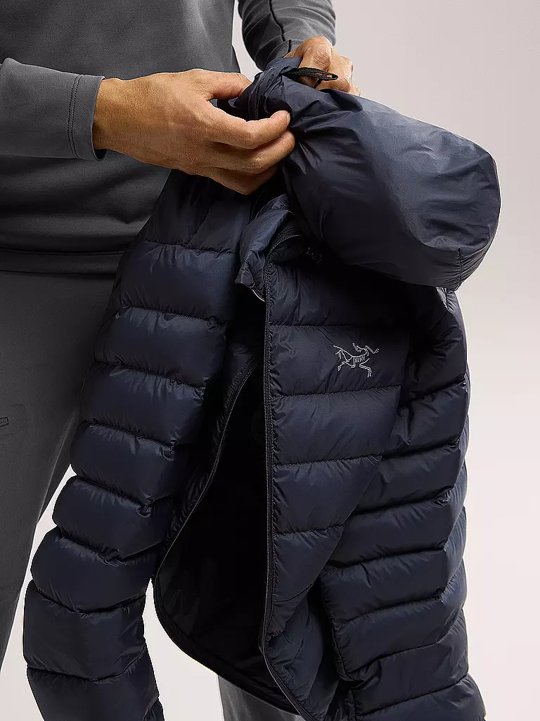 ARCTERYX | Herren Isojacke Cerium Down Hoodie | dunkelblau