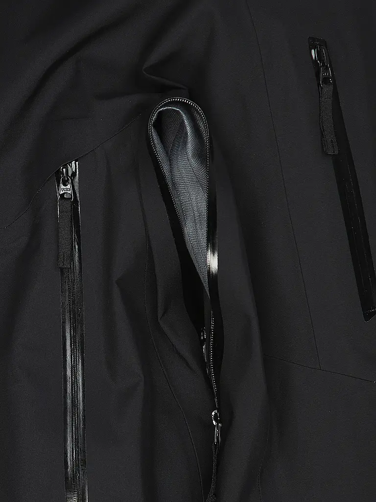 ARCTERYX | Herren Tourenjacke Sabre 3L GTX Hoodie | schwarz