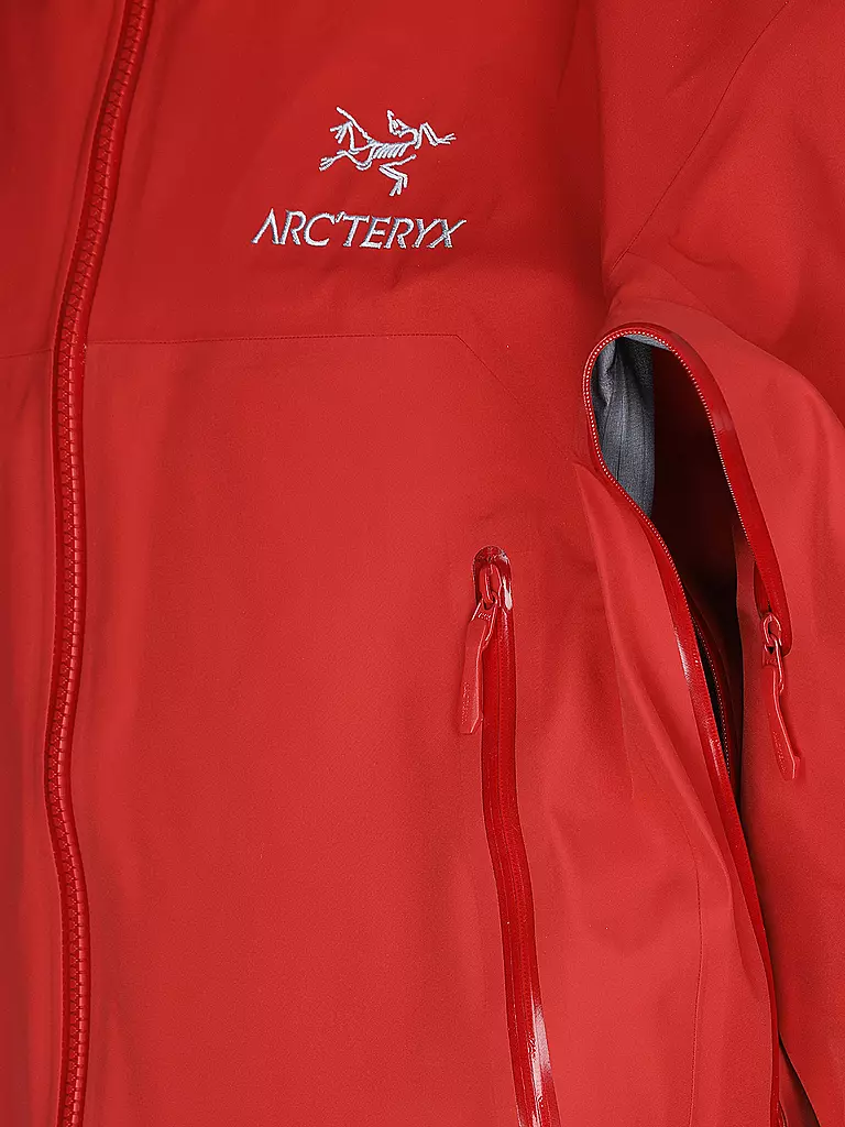 ARCTERYX | Herren Wanderjacke Beta AR 3L GTX Hoodie | rot